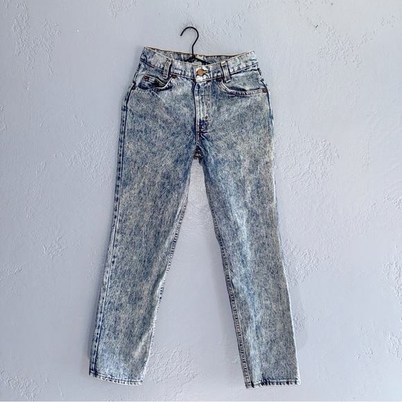 Levi's Denim - Levi’s 705 80s Acid Wash Orange Tab Jeans Size 28/26”